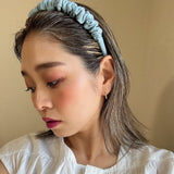 Gather Headband Denim