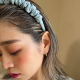 Gather Headband Denim
