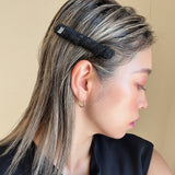 Black Hemp Hair Clip