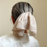 Big Frills Scrunchie Lt. Beige