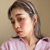 OG Headband Eco Brown Leather No Studs