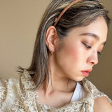Tight Headband Brown Pink