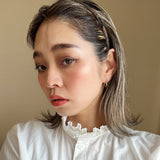 Tight Headband Black Brown Mix