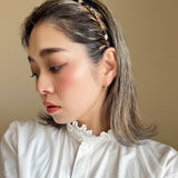 Tight Headband Navy Black Orange