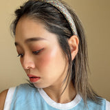 Slneder Headband Grey Mix No Studs