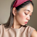 Wide Headband Red Nylon