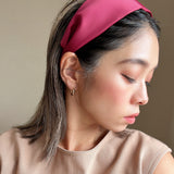 Wide Headband Red Nylon