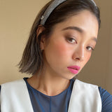 Slender Headband Black Mix Check