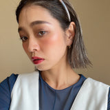 Tight Headband Brown Mix Check