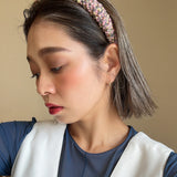 Slender Headband Pink Tweed