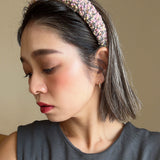 OG Headband Pink Tweed