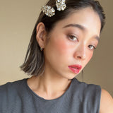 Hair Pin Full Gold Studs