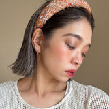 OG Headband Brown Tweed