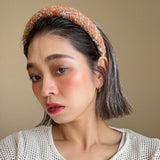 OG Headband Brown Tweed