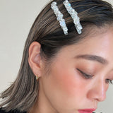 Silver Studs Hair Clip
