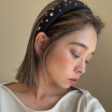 OG Headband Black Rainbow