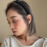 OG Headband Black Rainbow