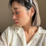 Gather Headband Silver Grey