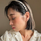 Gold Clear Studs Headband