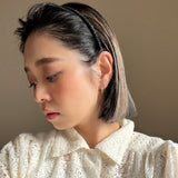 Black Crystal Headband