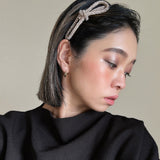 Pink Crystal Ribbon Headband