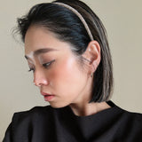 Pink Crystal Ribbon Headband