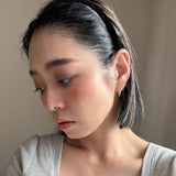 Tight Headband Velour Black