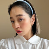 Tight Headband Velour Lt.Blue