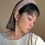 OG Headband Pink Tweed