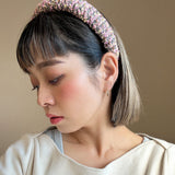 OG Headband Pink Tweed