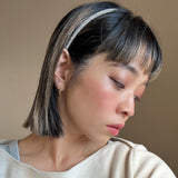 Silver Crystal Headband