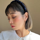 Navy Kira Gather Headband