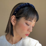 Navy Kira Gather Headband