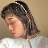 Silver Pearl Bijou Headband