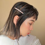 Mix Pink Bijou Barrette