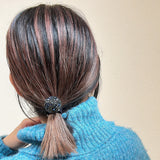 Full Black Studs Pony