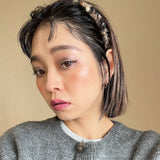 Narrow Brown Teddy Headband