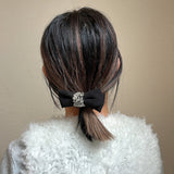 Black Silver Ribbon Pony