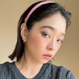 Tight Headbanad Velour Pink