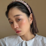 Slender Headband Metal Pink