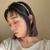 Pale Blue Pearl Headband