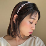 Sakura Pink Bijou Flower Headband