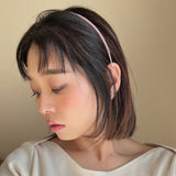 Pale Pink Studs Line Headband