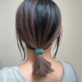 Daily Hair Pony Set Green Blue（3pcs）