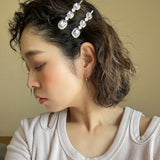 Purple Studs Hair Pin