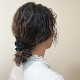 Black Ribbon Mini Hair Clip