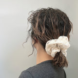 White Lace Scrunchie