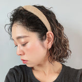 Thin Headband Brown Hemp