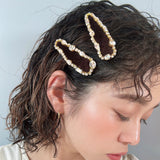 Brown Gold Hair Pin