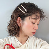 Clear Studs Large to Small Hair Pin